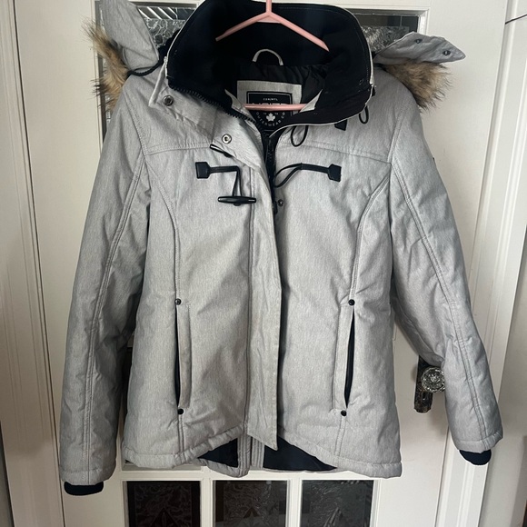 Noize Gray Winter Ski Jacket | Atheltic Outdoor | Size Large - Picture 5 of 5